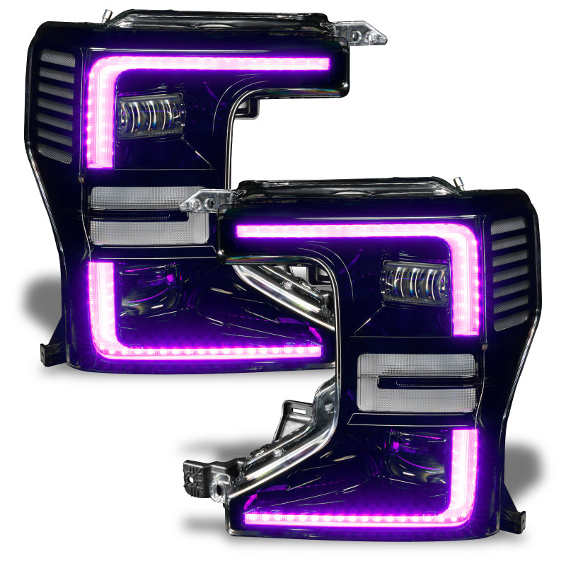 ORACLE Lighting 1449-332 Oracle 2022 Ford F250/350 Super Duty Dynamic ColorSHIFT Headlight DRL Kit w/Switchback SEE WARRANTY