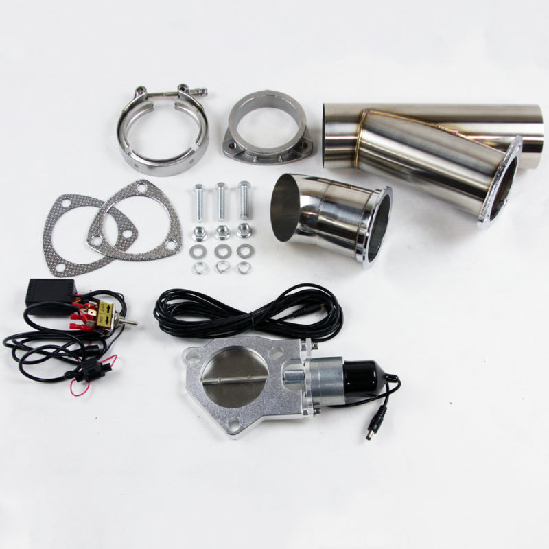 Granatelli Motor Sports 307530 Granatelli 3.0in Stainless Steel Electronic Exhaust Cutout