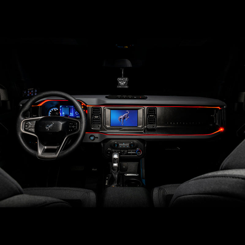 ORACLE Lighting 4237-333 Oracle Lighting Ford Bronco ColorSHIFT Fiber Optic LED Interior Kit SEE WARRANTY