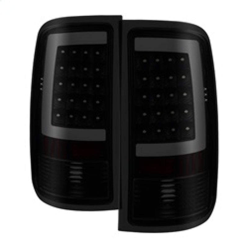 SPYDER 9038518 xTune 07-13 GMC Sierra 1500 LED Tail Lights - Black Smoke (ALT-ON-GS07-G2-LED-BSM)