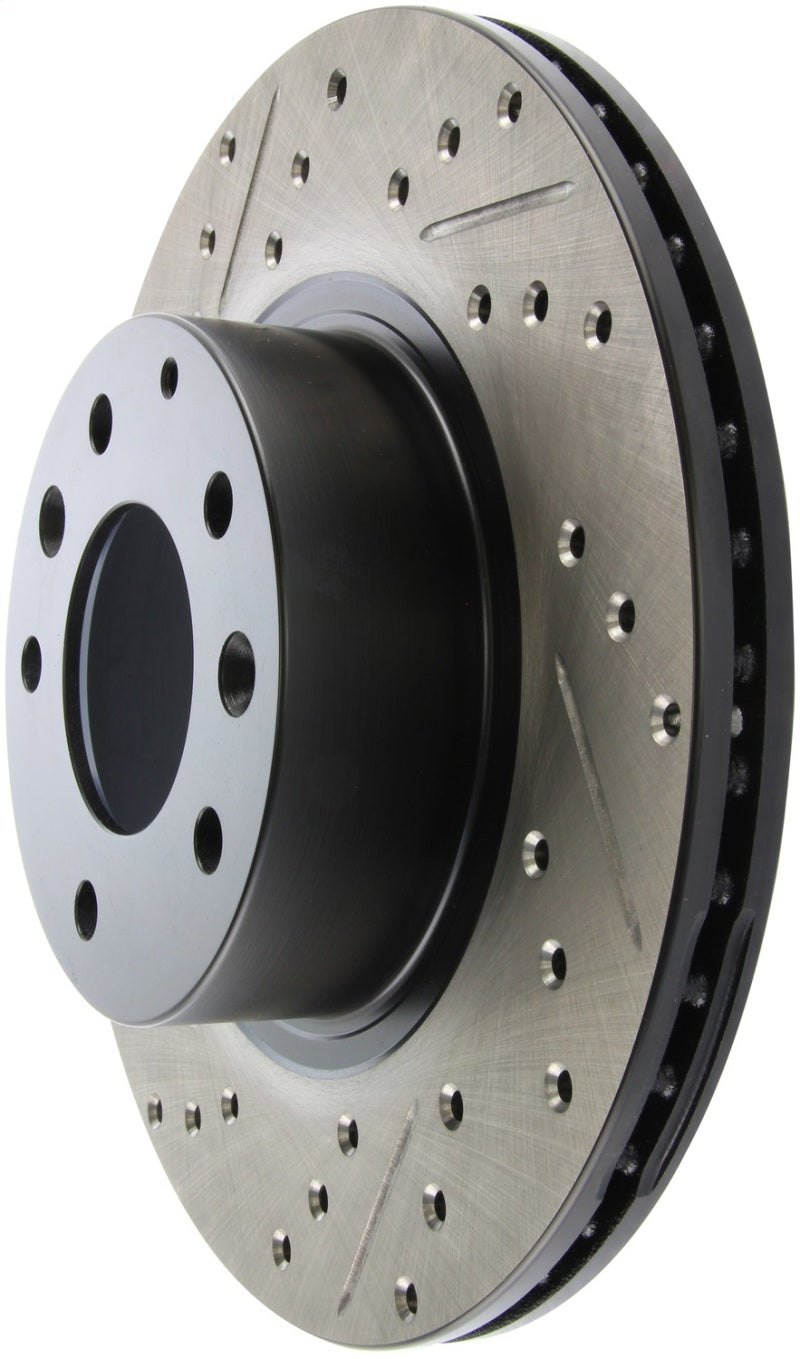 Stoptech 127.45051R StopTech Slotted & Drilled Sport Brake Rotor