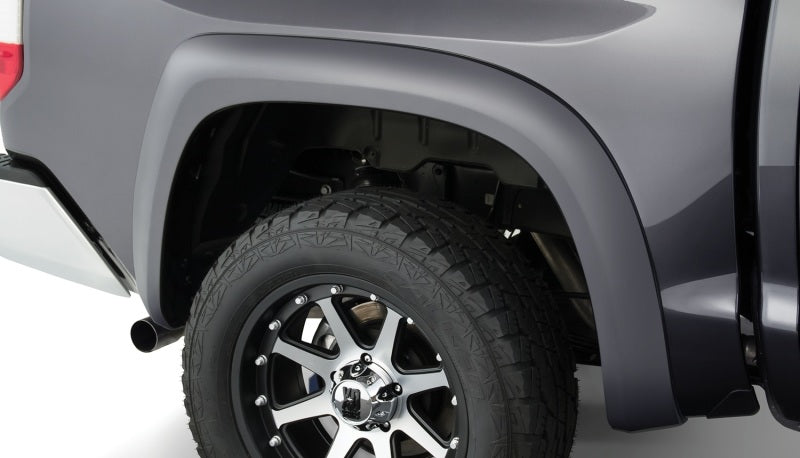 Bushwacker 30919-02 14-18 Toyota Tundra Fleetside Extend-A-Fender Style Flares 4pc - Black