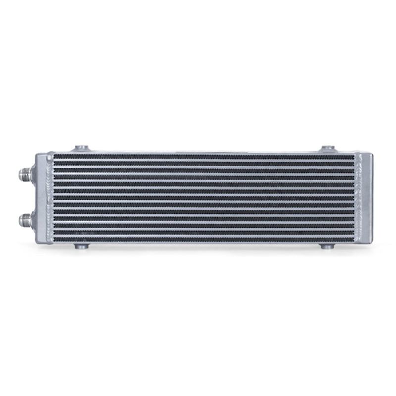 Mishimoto MMOC-DP-LSL Universal Large Bar and Plate Dual Pass Silver Oil Cooler