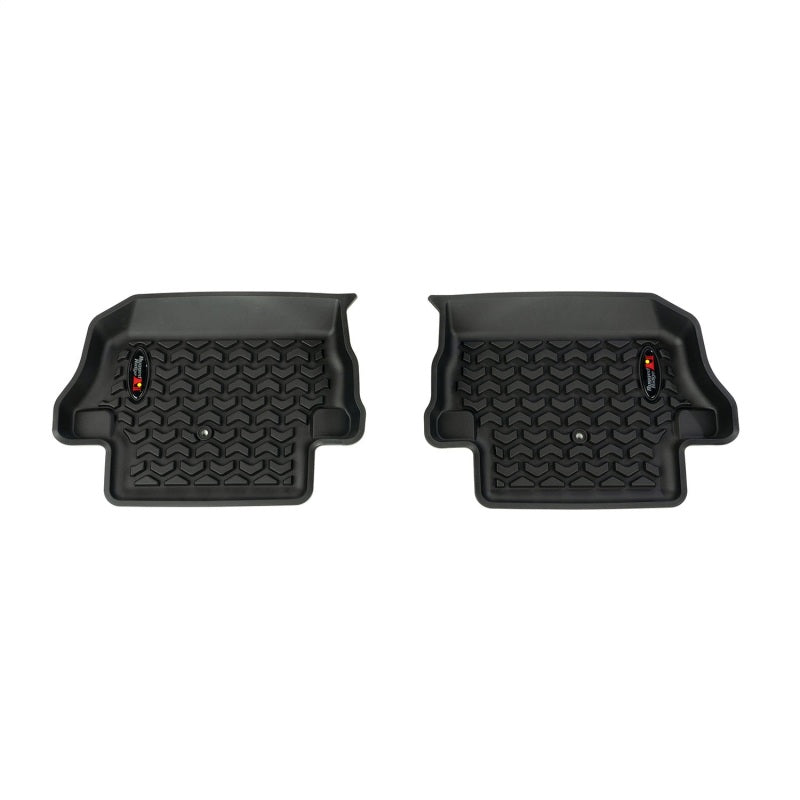 Rugged Ridge 12987.43 Floor Liner Kit Black F/R 18-20 Jeep Wrangler JL 2Dr