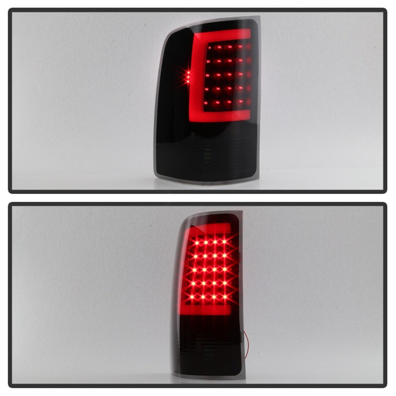 SPYDER 9038518 xTune 07-13 GMC Sierra 1500 LED Tail Lights - Black Smoke (ALT-ON-GS07-G2-LED-BSM)