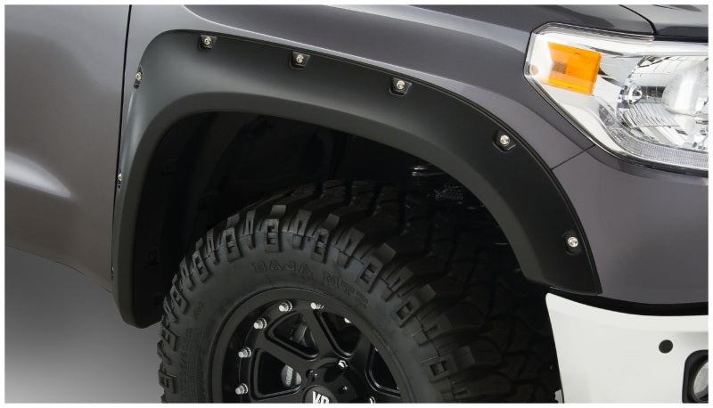 Bushwacker 30039-02 14-18 Toyota Tundra Pocket Style Flares 2pc - Black