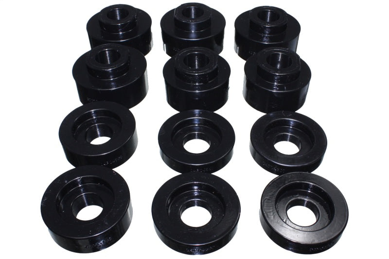 Energy Suspension 4.4125G 08-16 Ford F-250/F-350/F-450/F-550 Super Duty STD/Super Cab Black Body Mount Set