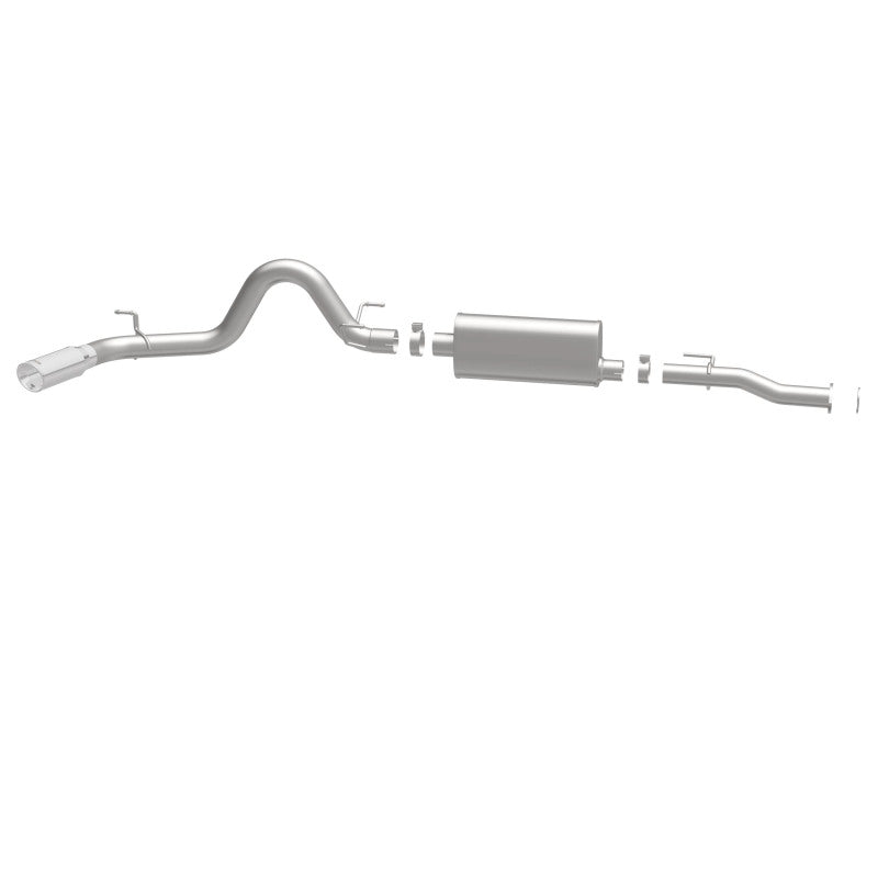 Magnaflow 19291 MagnaFlow Cat-Back 2016 Toyota Tacoma 3.5L V6 SS 3in Single Pass Side Exit Rear 4in Tip