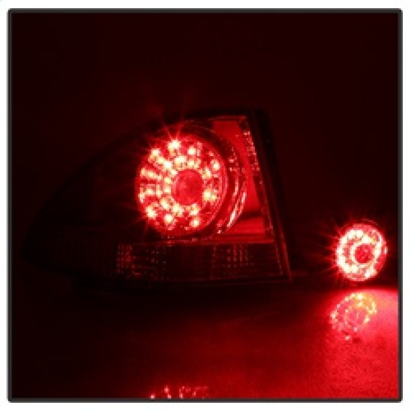 SPYDER 5085061 Spyder 01-03 Lexus IS300 LED Tail Lights - Red Clear ALT-YD-LIS300-LED-SET-RC
