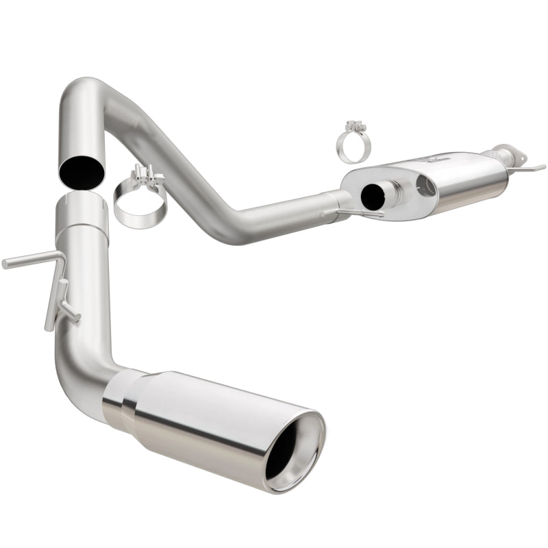 Magnaflow 19051 MagnaFlow 15-16 Ford Expedition V6 3.5L Cat-Back, SS, 4in Tip Single Psgr Side Exit
