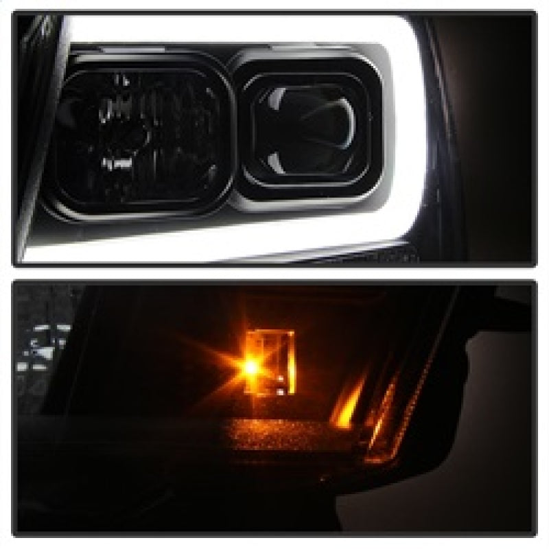 SPYDER 5082565 Spyder 07-14 Chevy Suburban/1500/2500/Tahoe V2 Projector Headlights Blk PRO-YD-CSUB07V2-DRL-BK