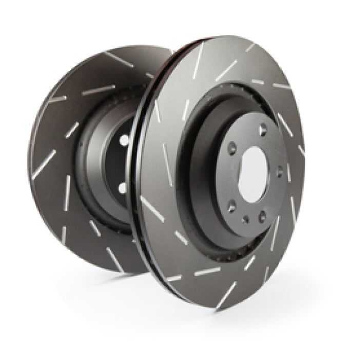EBC USR2201 2019+ Hyundai Veloster N 2.0T (2nd Gen w/Performance Package) USR Slotted Front Rotors