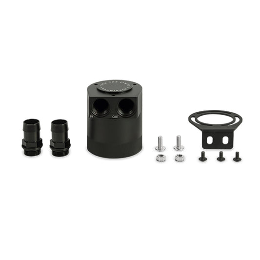 Mishimoto MMBCC-HF Universal High Flow Baffled Oil Catch Can - Kit