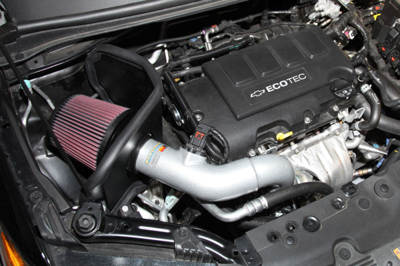K&N Engineering 69-4524TS K&N 12 Chevy Sonic 1.4L Silver Typhoon Performance Intake
