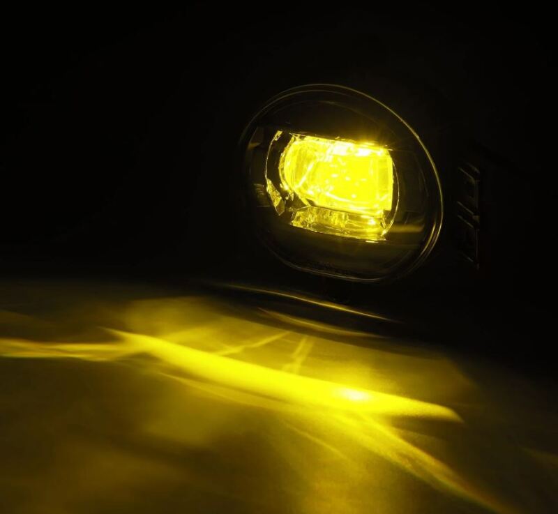 AlphaRex 210005 02-08 Dodge RAM 1500/03-09 RAM 2500/3500 DoubleTap Dual Color LED Proj Fog Lights - Wt/Ambr