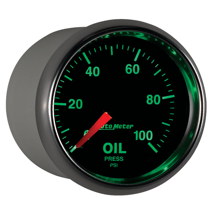 Autometer ATM3821 2-1/16 GS Oil Pressure Gauge - 0-100psi