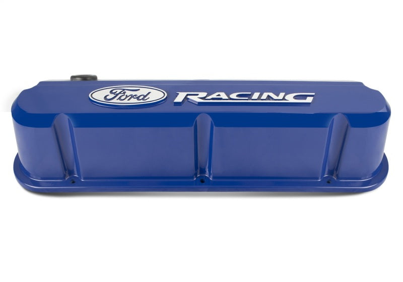 Ford Racing 302-136 289-351 Slant Edge Blue Valve Cover