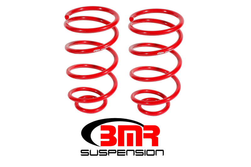 BMR Suspension SP017R BMR 64-66 A-Body Rear Lowering Springs - Red