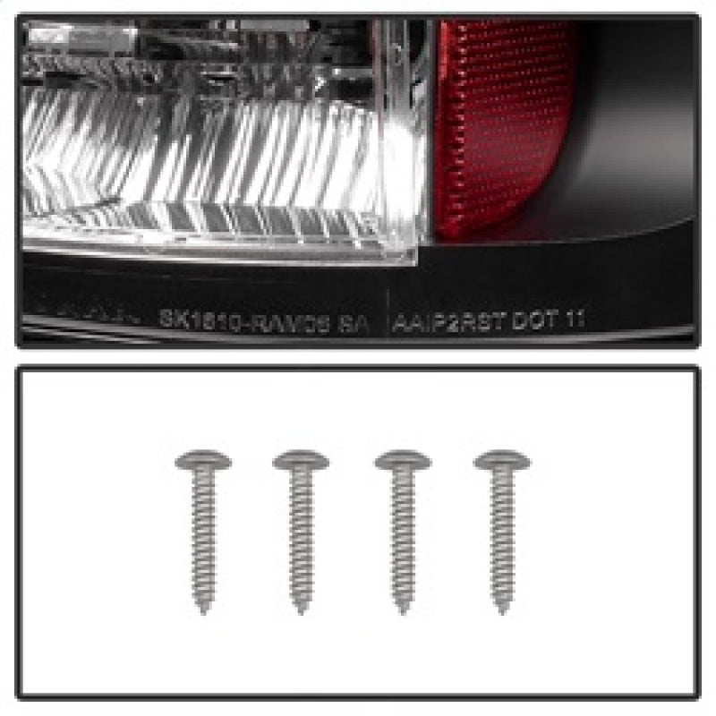 SPYDER 5002556 Spyder Dodge RAM 02-06 1500/RAM 2500/3500 03-06 LED Tail Light Black ALT-YD-DRAM02-LED-BK