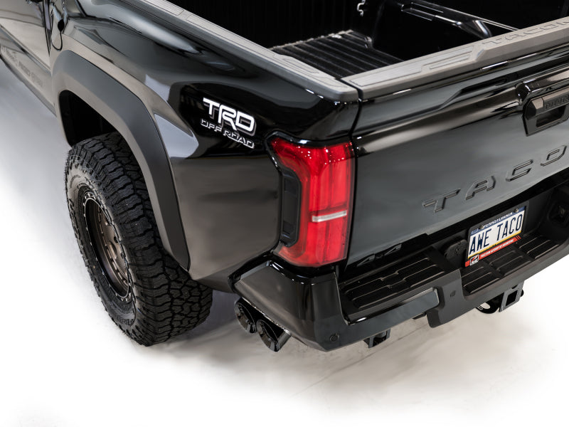 AWE Tuning 3015-33254 AWE Exhaust for 4th Gen Toyota Tacoma Dual Diamond Black Tips