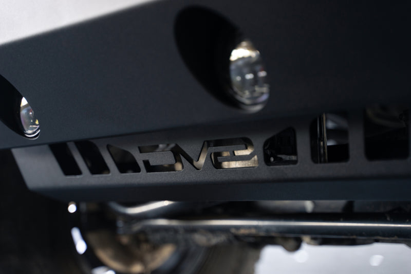 DV8 Offroad SPJL-02 18-23 Jeep Wrangler JL/JT Front Bumper Sway-Bar Disconnect Motor Skid Plate
