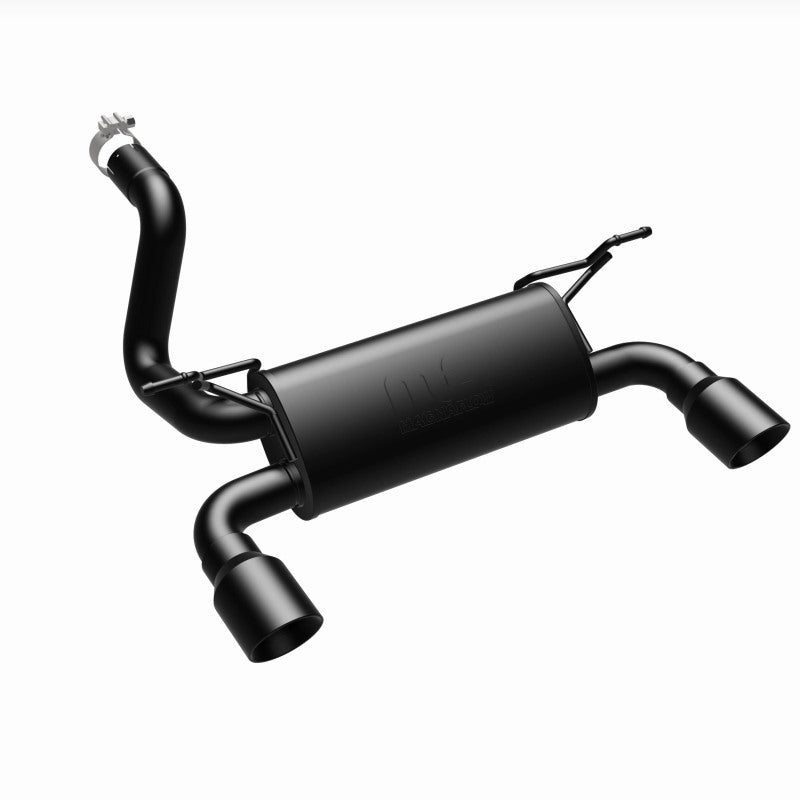 Magnaflow 19388 MagnaFlow 2018+ Jeep Wrangler 3.6L Dual Black Tip Axle-Back Exhaust