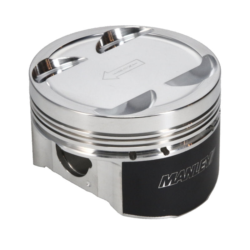 Manley Performance 617020CE-4 Manley 03-06 Mitsubishi Evo 8/9 4G63T 87mm +2.0mm Bore 8.5/9.0:1 Dish Extreme Duty Pistons w/ Rings