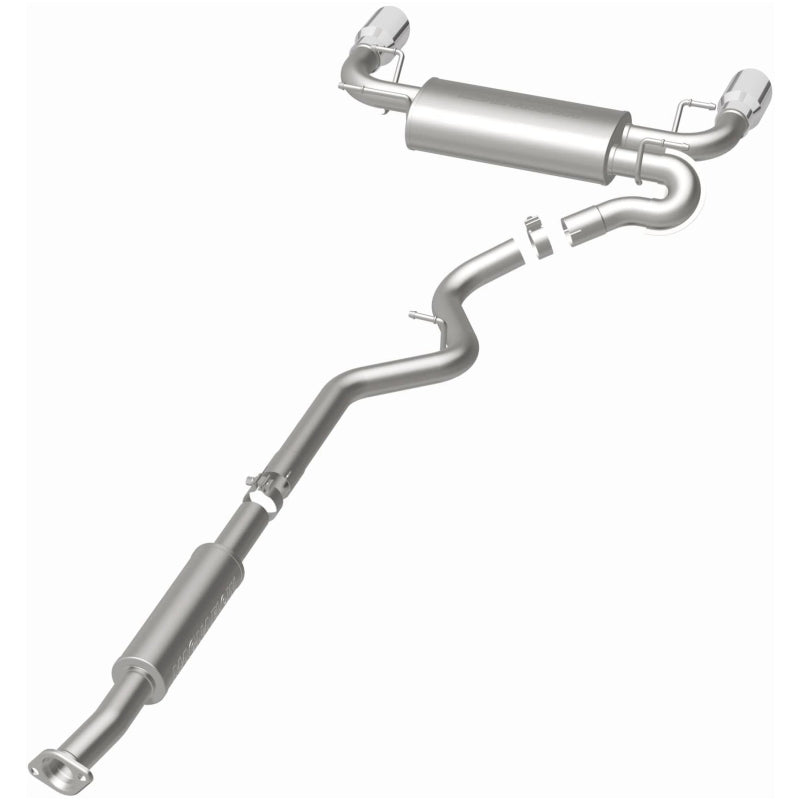 Magnaflow 15157 MagnaFlow 13 Scion FR-S / 13 Subaru BRZ Dual Split Rear Exit Stainless Cat Back Performance Exhaust