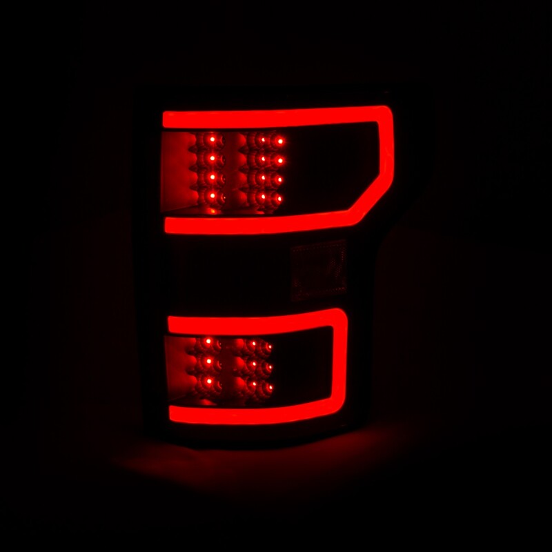 ANZO 321338 18-19 Ford F-150 LED Taillights Black