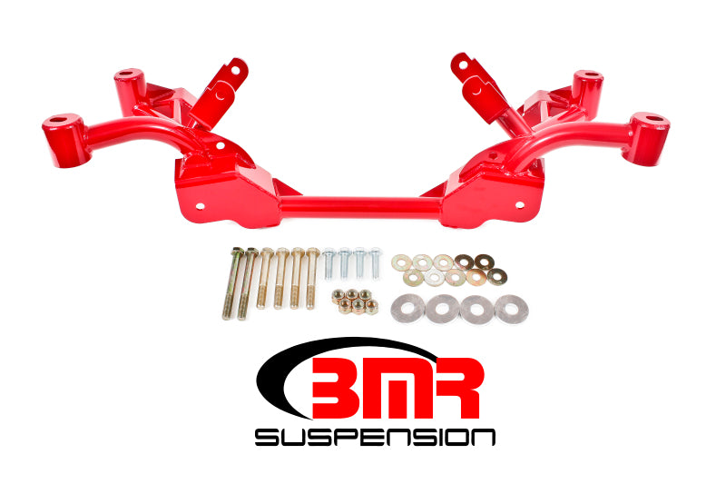 BMR Suspension KM008R BMR 82-82 3rd Gen F-Body K-Member w/ LS1 Motor Mounts and STD. Rack Mounts - Red