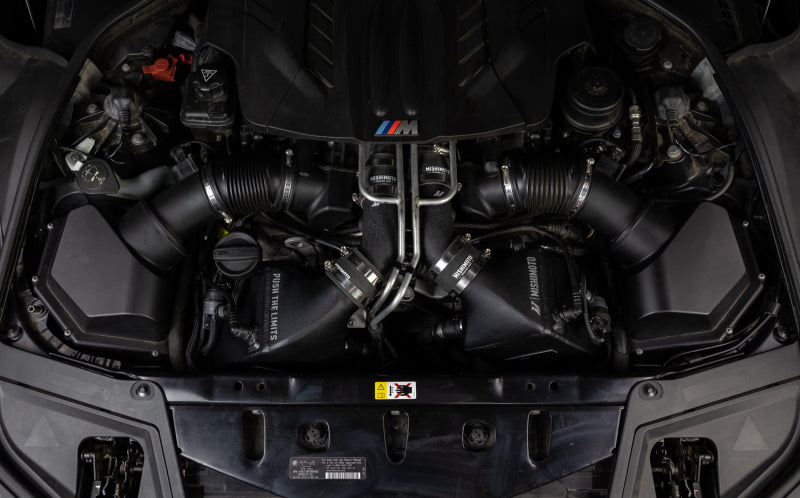 Mishimoto MMINT-F10-12WBK 12-16 BMW F10 M5 Intercooler Kit (Wrinkle Black)