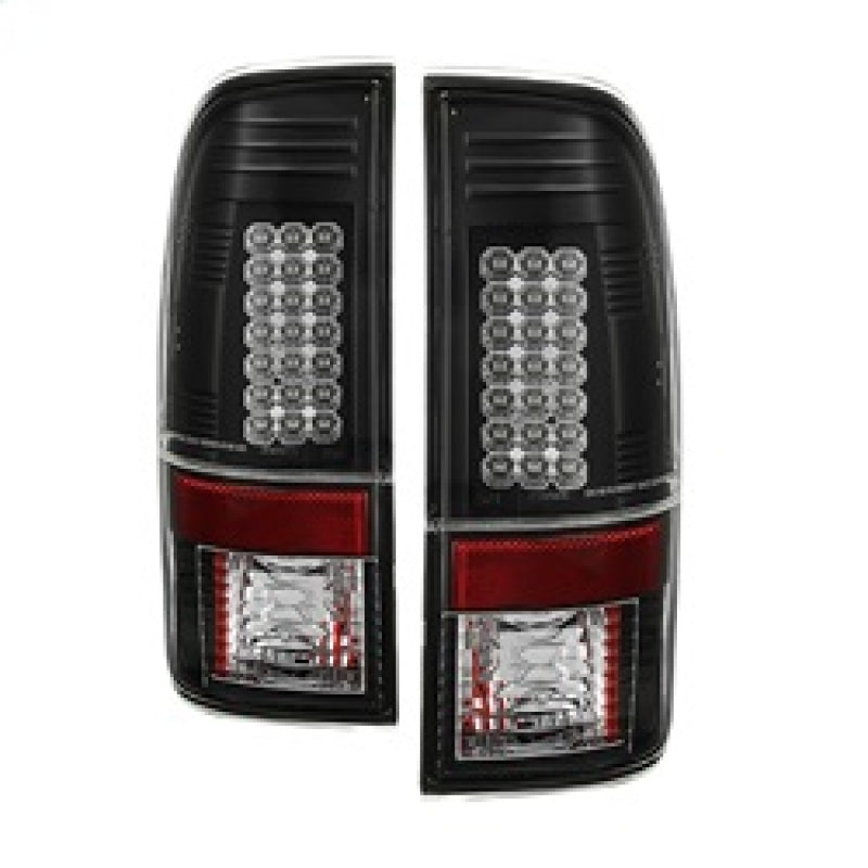 SPYDER 5003898 Spyder Ford Super Duty 08-15 LED Tail Lights Black ALT-YD-FS07-LED-BK