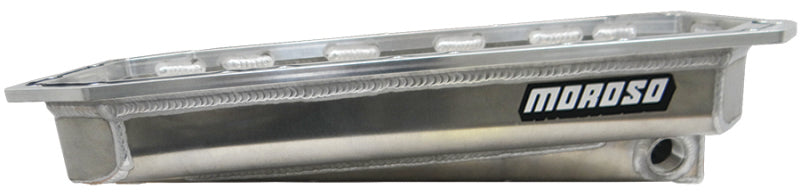 Moroso 20054 AJPE TFX 96/TFX 2000/TFX 2002 Funny Car Dry Sump 4-3/8in-6-3/8in Aluminum Oil Pan