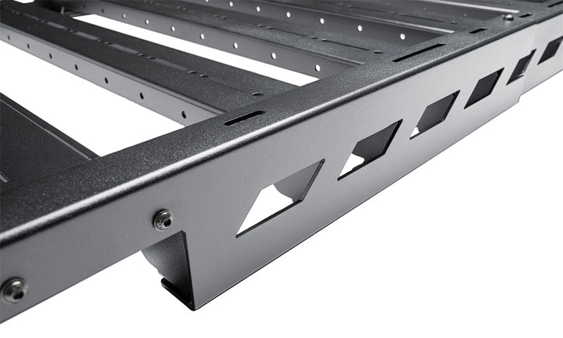 N-Fab U34253400 Universal Roof Rack (Small 34.25 - 34 Width) - Tex. Black