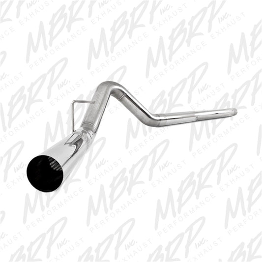 MBRP S6242SLM 2008-2010 Ford F250/350/450 6.4L 4in Filter Back Single No Tip Exhaust System