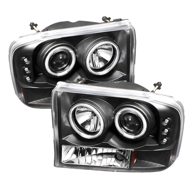 SPYDER 5010360 Spyder Ford F250 Super Duty 99-04 Projector Version 2 LED Halo LED Chrm PRO-YD-FF25099-1P-G2-C