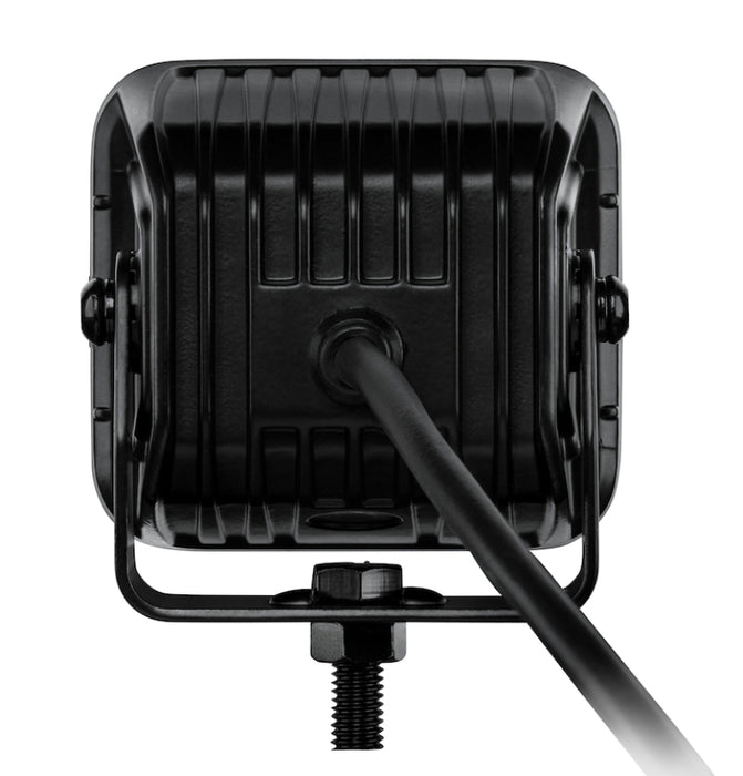 Hella 358176811 Universal Black Magic 3.2in L.E.D. Cube Kit - Flood Beam