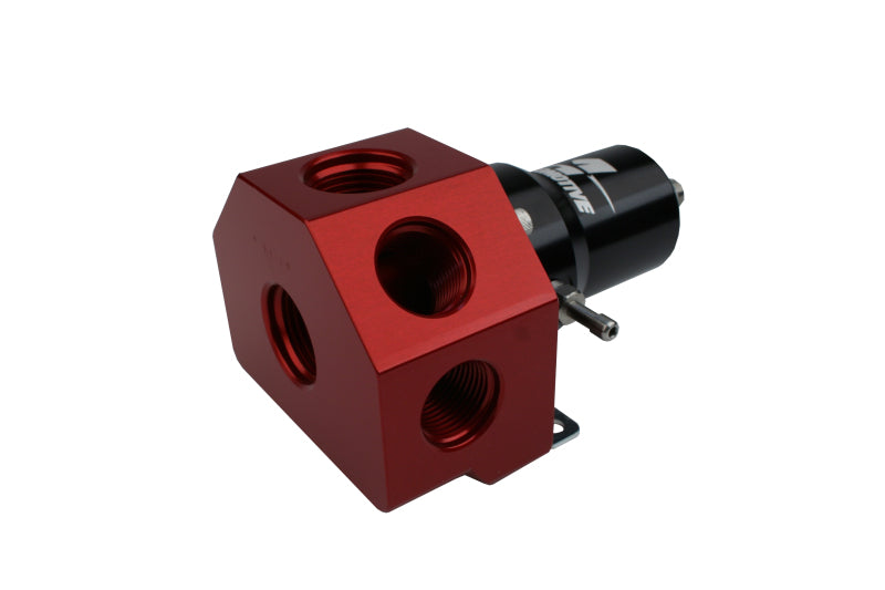 Aeromotive 13133 Regulator - 30-120 PSI - .500 Valve - 4x AN-08 and AN-10 inlets / AN-10 Bypass