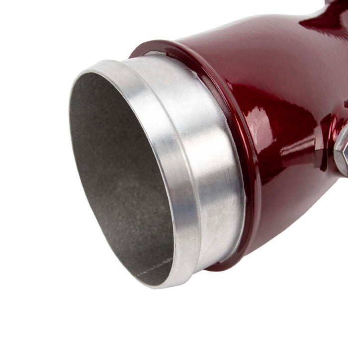 Wehrli WCF100775-RED 17-24 Duramax L5P High Flow Intake Horn - WCFab Red