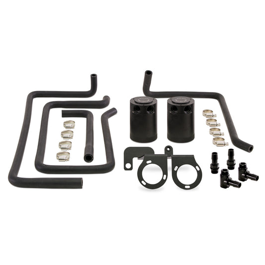 Mishimoto MMBCC-370Z-09PBE 09+ Nissan 370Z Direct Fit Baffled Oil Catch Can - Black