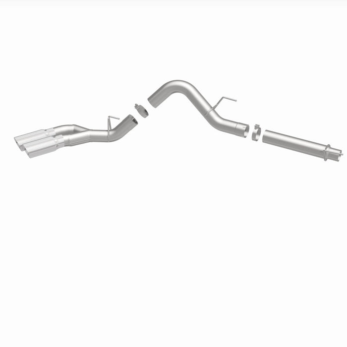 Magnaflow 19422 MagnaFlow CatBack 2018 Ford F-150 V6-3.0L Dual Exit Polished Stainless Exhaust - MF Series
