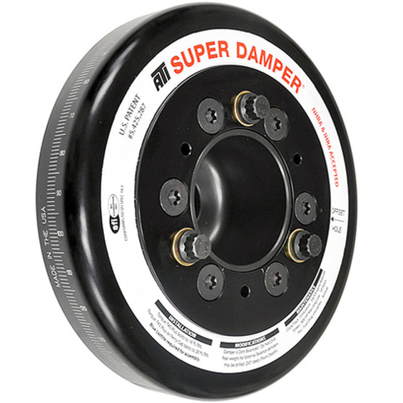 ATI ATI918478 Damper - 7.074in - Alum LW - Honda K20 - Race Only - No Belt Drives