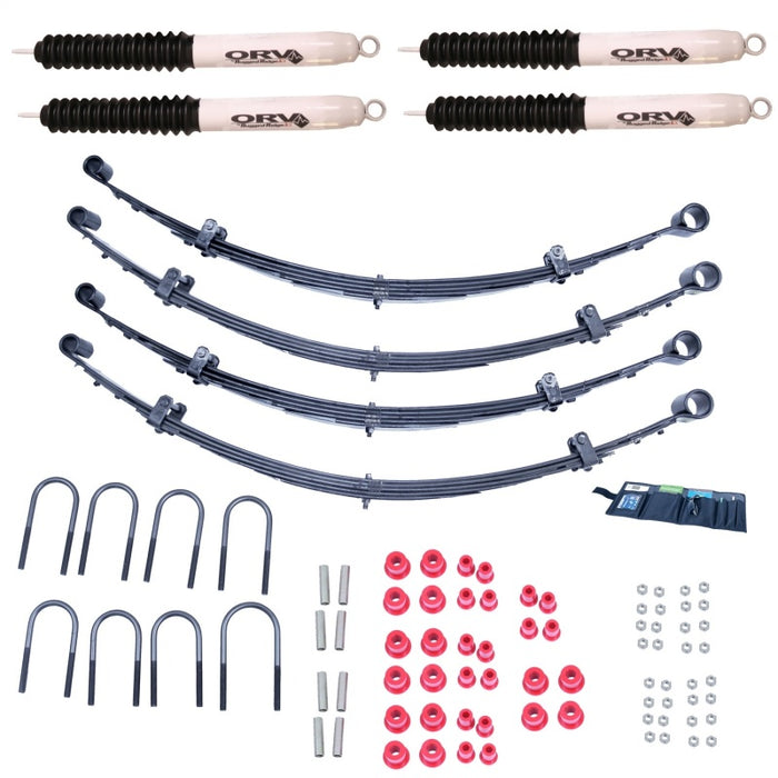 Rugged Ridge 18415.08 2in Lift Kit with Shocks 76-86 Jeep CJ