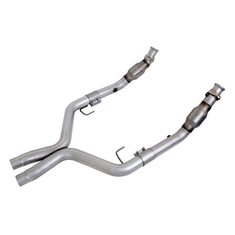 BBK 1770 05-10 Mustang 4.6 GT High Flow X Pipe With Catalytic Converters - 2-3/4