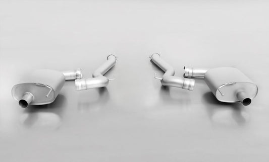Remus 206815 0500LR 2015 Ford Mustang Coupe/Cabrio 2.3L Ecoboost Race Axle Back Exhaust (Tail Pipes Req)