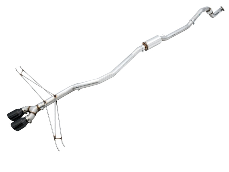 AWE Tuning 3020-33066 2016+ Honda Civic Si Track Edition Exhaust w/Front Pipe & Dual Diamond Black Tips