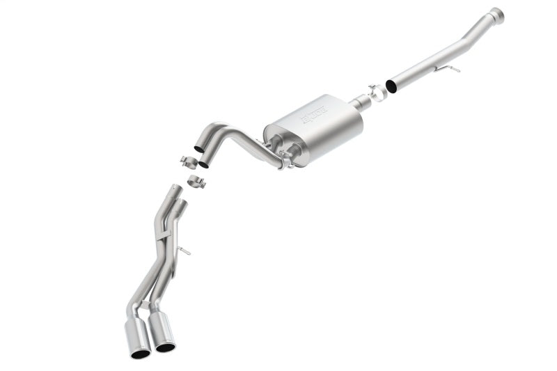 Borla 140653 15-16 Cadillac Escalade ESV/Yukon Denali XL 6.2L V8 AT Split Side Ext SS S-Type CB Exhaust