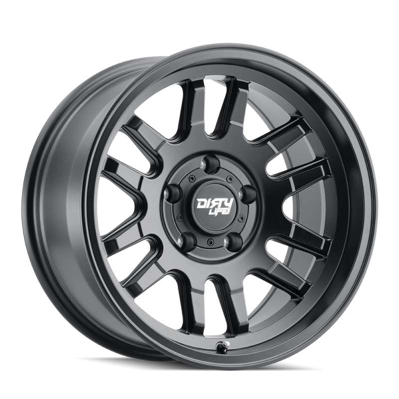 Dirty Life 9310-7983MB0 9310 Canyon 17x9 / 6x139.7 BP / 0mm Offset / 106mm Hub Matte Black Wheel