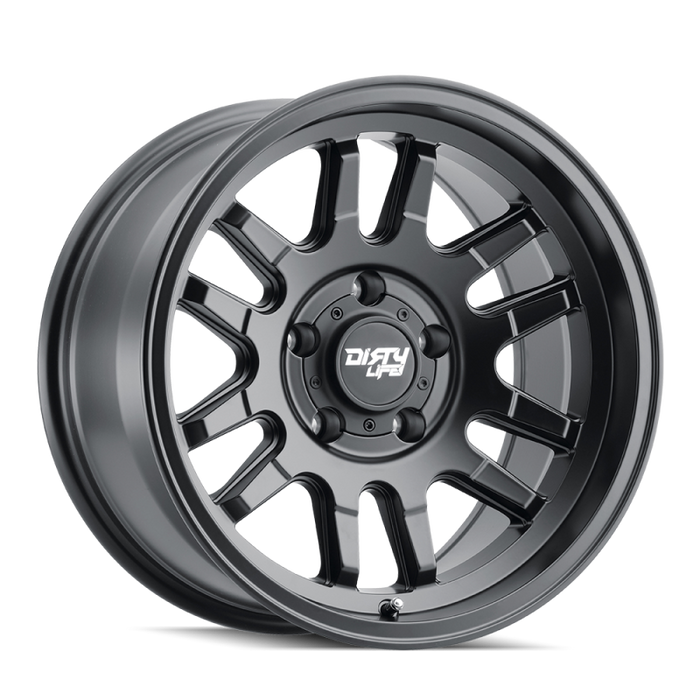 Dirty Life 9310-7983MB0 9310 Canyon 17x9 / 6x139.7 BP / 0mm Offset / 106mm Hub Matte Black Wheel