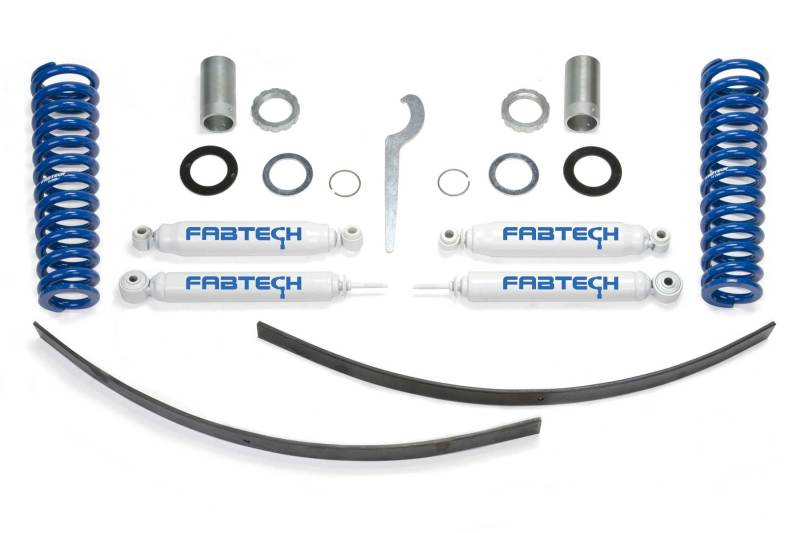 Fabtech K7015 95.5-04 Toyota Tacoma Prnnr 6 Lug Mdls 2/4WD 0-3.5in Basic Adj C/O Sys w/Perf Rr Shks